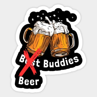 Beer Buddies Sticker